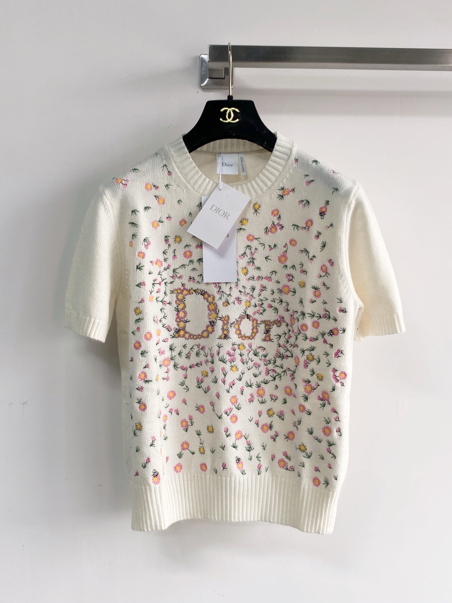 DIOR 26S SHORT-SLEEVE SWEATER 1157