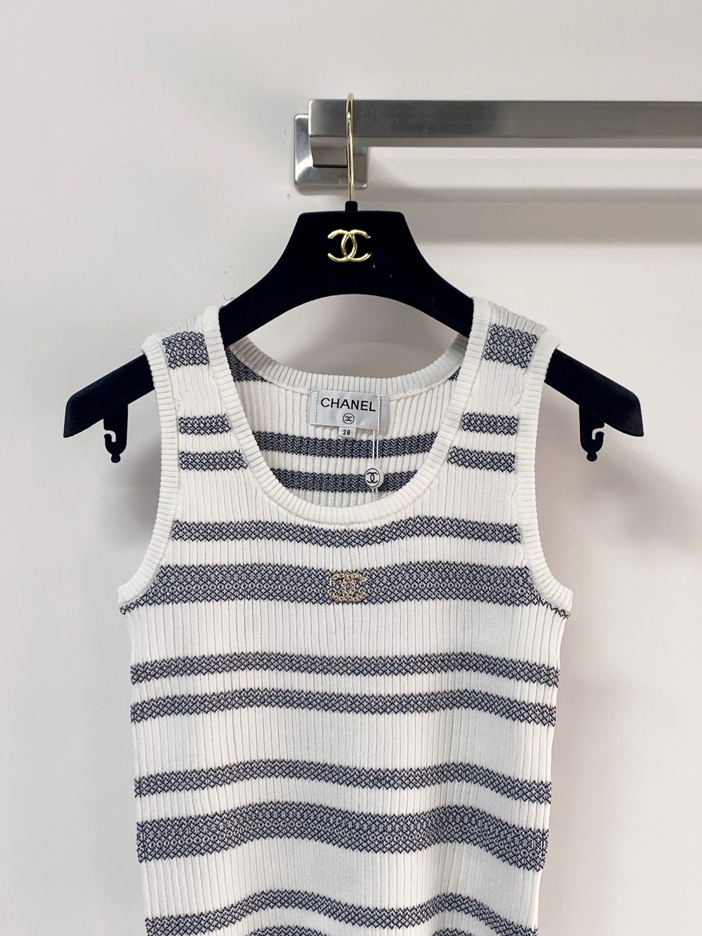 CHANEL 26S KNIT TANK TOP STYLE 1090