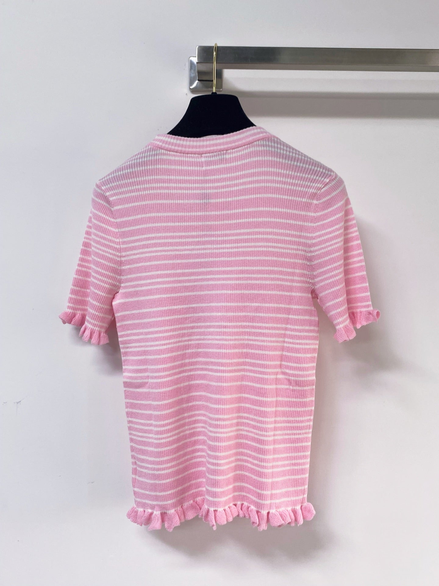 CHANEL 26S SHORT-SLEEVE SWEATER STYLE 1050