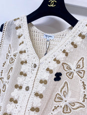 CHANEL 26S SLEEVELESS SWEATER STYLE 1053