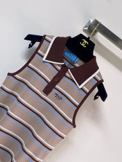 PRADA 26S SLEEVELESS POLO SHIRT STYLE 891