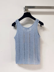MIUMIU 26S SLEEVELESS SWEATER STYLE 1132
