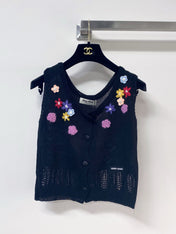 MIUMIU 26S SLEEVELESS SWEATER STYLE 1134