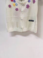 MIUMIU 26S SLEEVELESS SWEATER STYLE 1133
