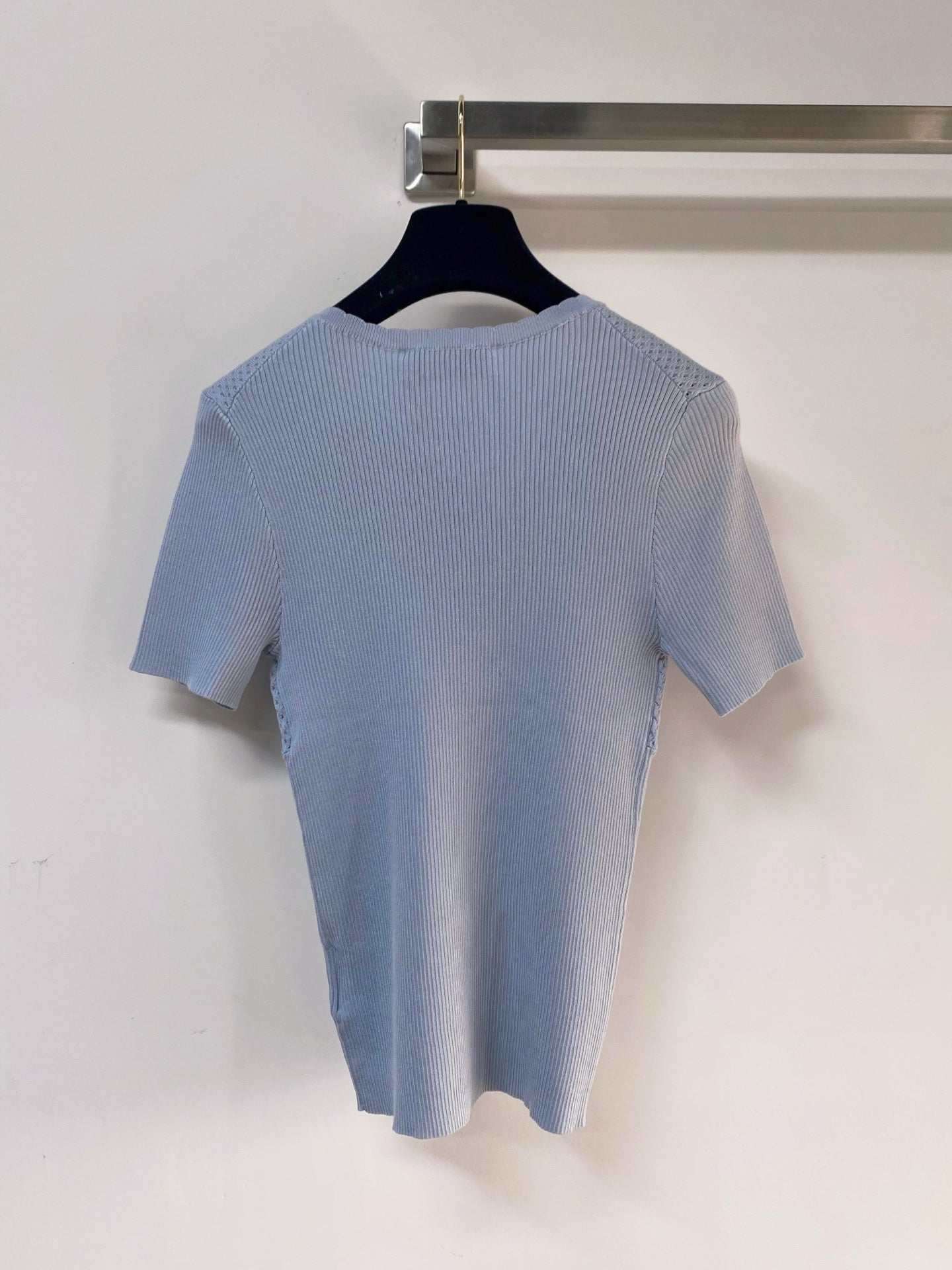 MIUMIU 26S SHORT-SLEEVED SWEATER STYLE 1140