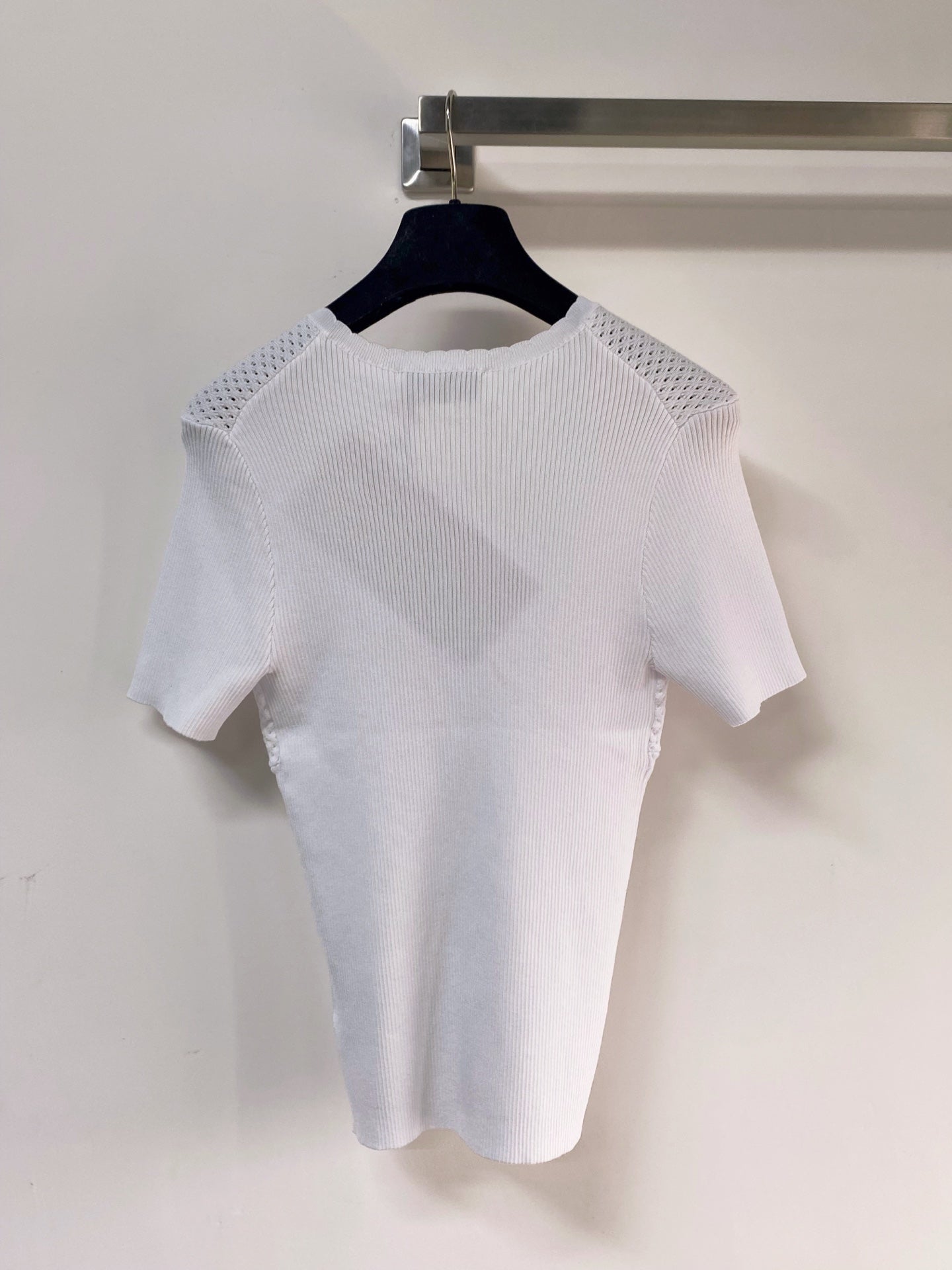 MIUMIU 26S SHORT-SLEEVED SWEATER STYLE 1139