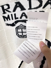 PRADA 26S SHORT-SLEEVED SWEATER STYLE 855