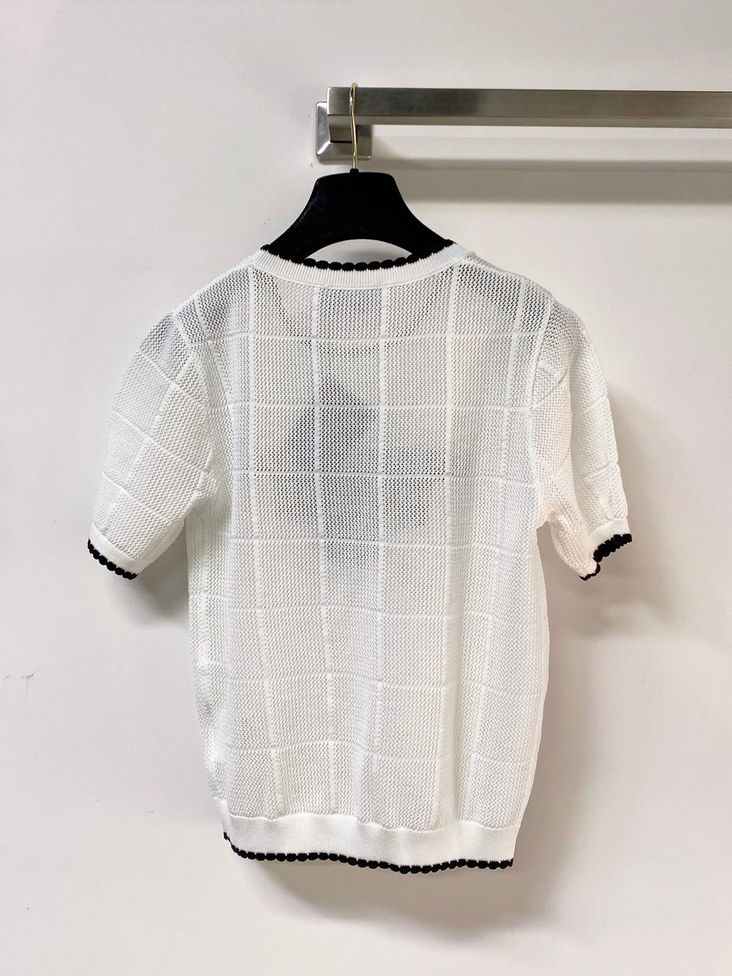 PRADA 26S SHORT-SLEEVED SWEATER STYLE 855