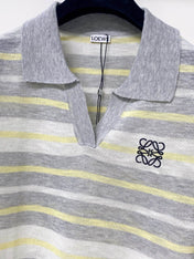 LOEWE 26S KNIT POLO SHIRT 499
