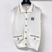 LOEWE 26S SLEEVELESS POLO SHIRT 399