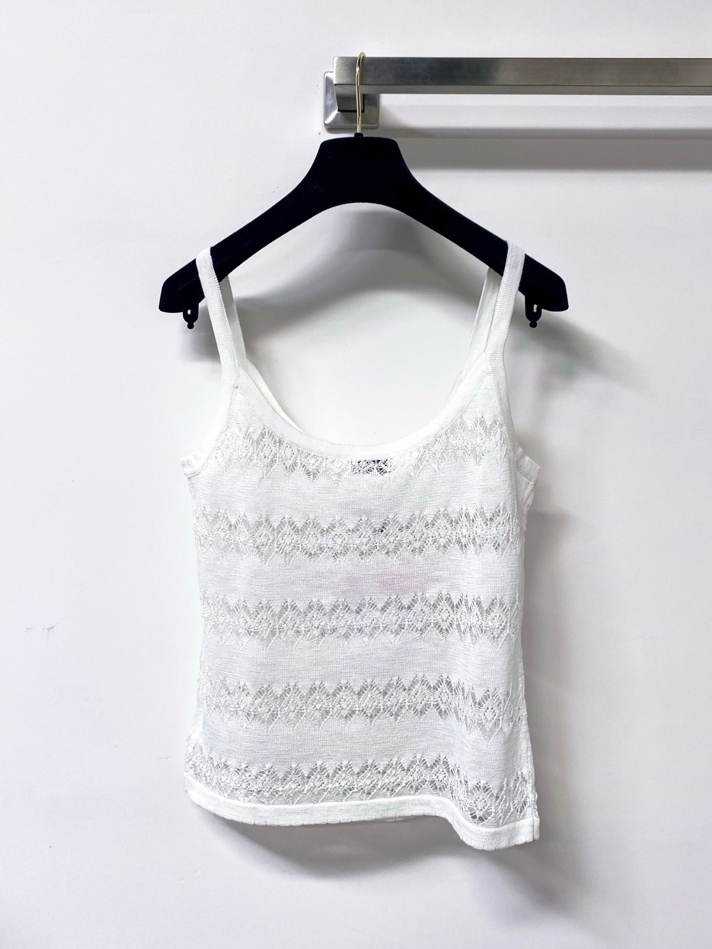 CHANEL 26S SPAGHETTI STRAP TOP STYLE 1204