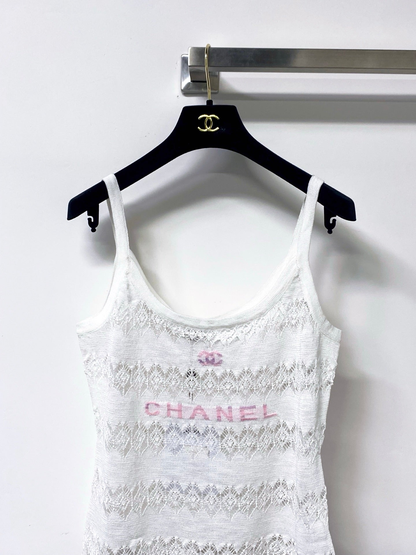 CHANEL 26S SPAGHETTI STRAP TOP STYLE 1204