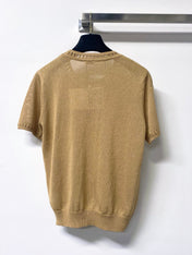 LOEWE 26S SHORT SLEEVE KNIT SWEATER 336