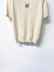 LOEWE 26S SHORT SLEEVE KNIT SWEATER 335