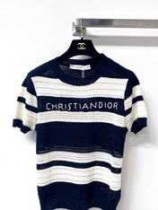 DIOR 26S SHORT-SLEEVED SWEATER 1288