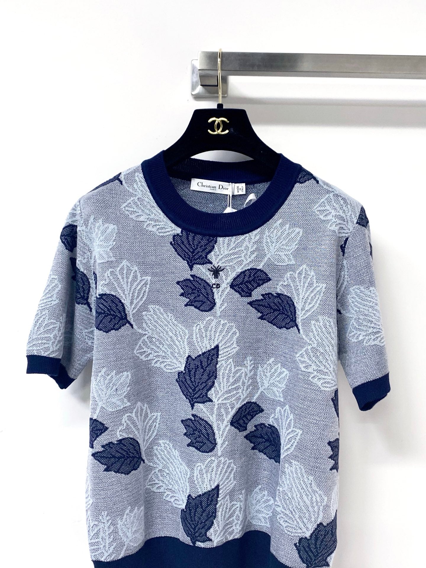 DIOR 26S SHORT-SLEEVED SWEATER 1291