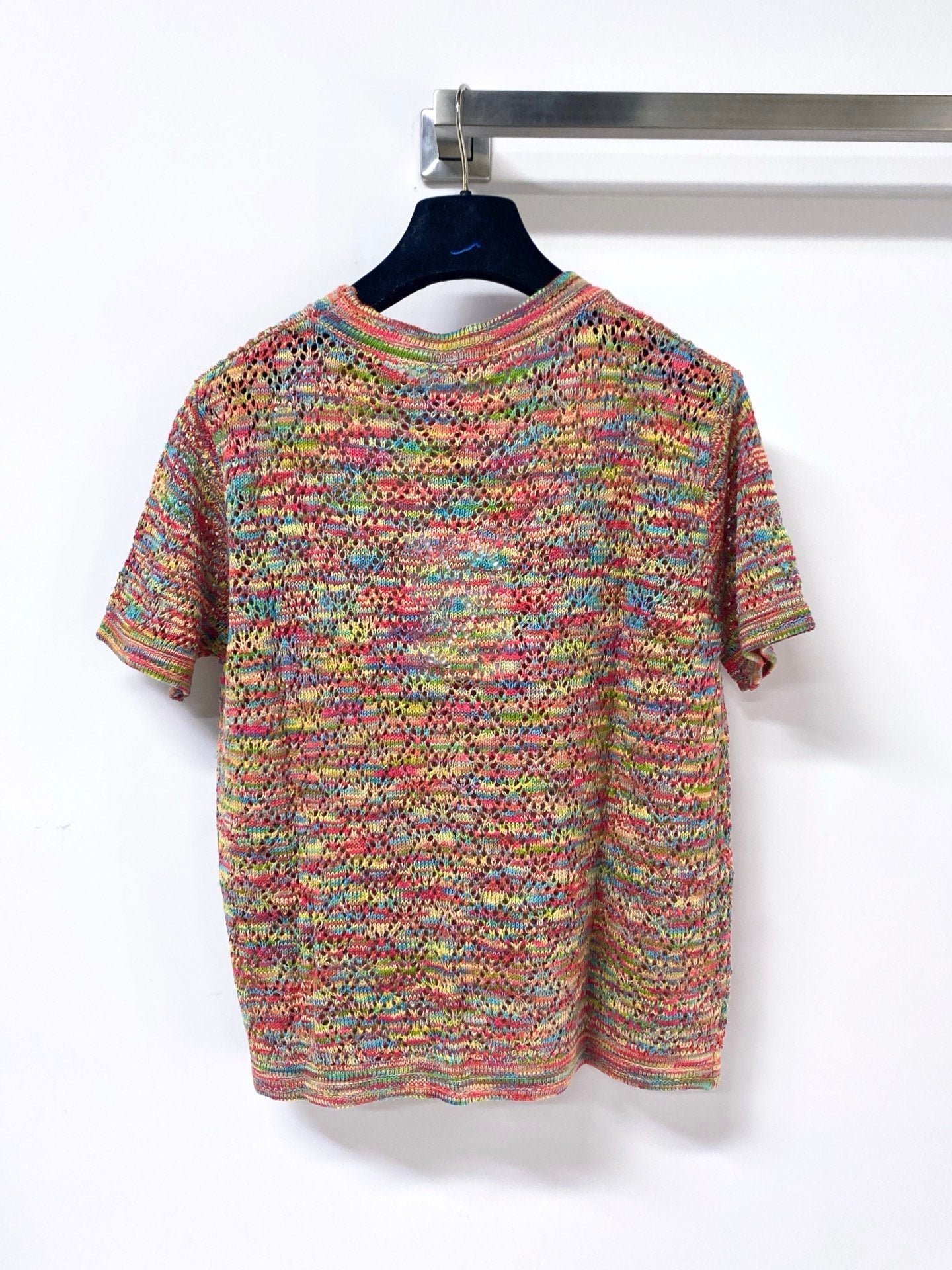 CHANEL 26S SHORT-SLEEVE KNIT TOP STYLE 1172