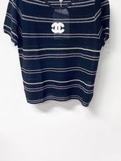 CHANEL 26S SHORT-SLEEVE KNIT TOP STYLE 1131