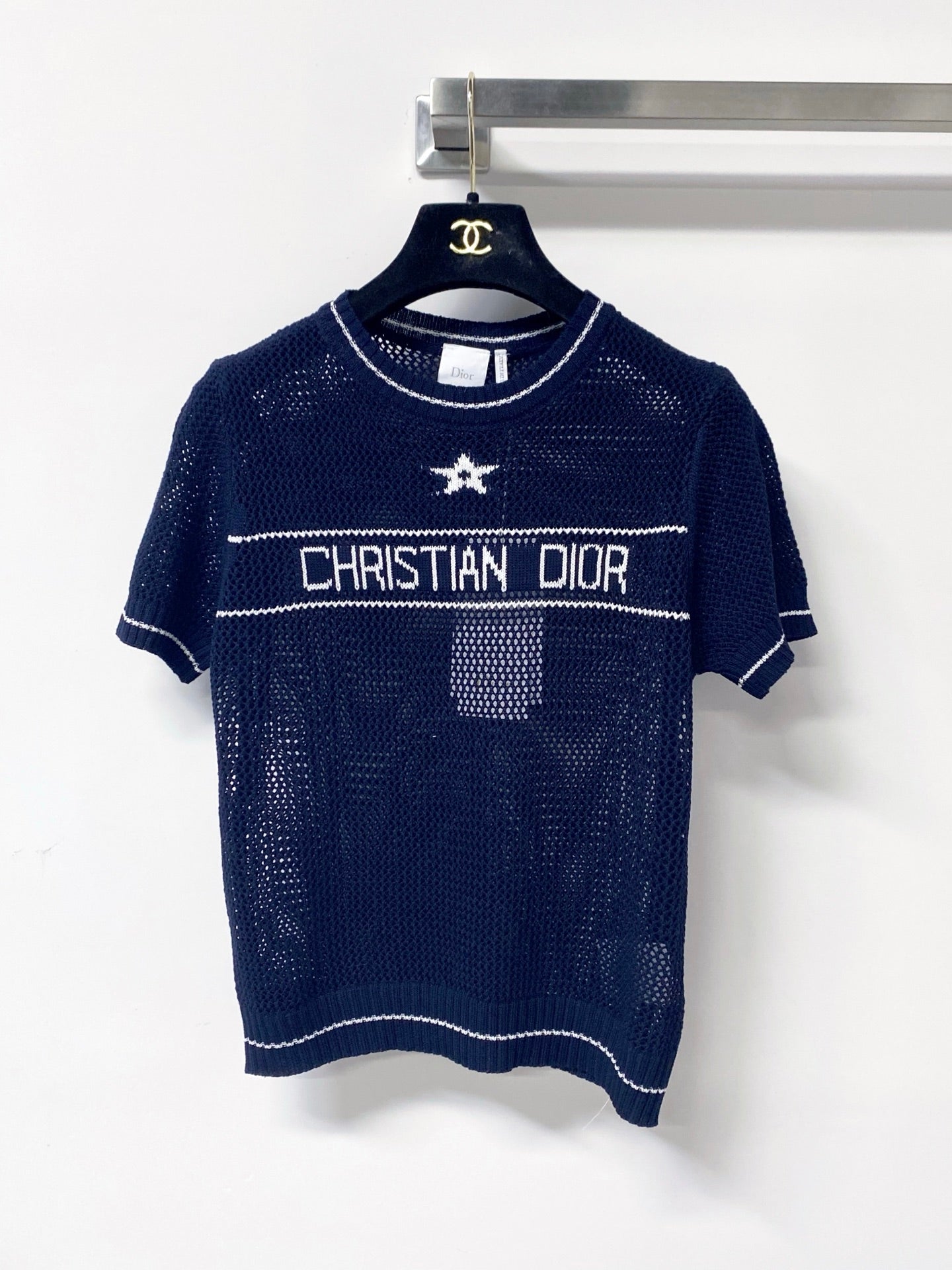 DIOR 26S SHORT-SLEEVED SWEATER 1266