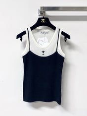 DIOR 26S KNIT SLEEVELESS TOP 1268