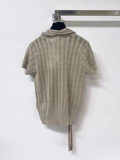 DIOR 26S SHORT-SLEEVED SWEATER 1251