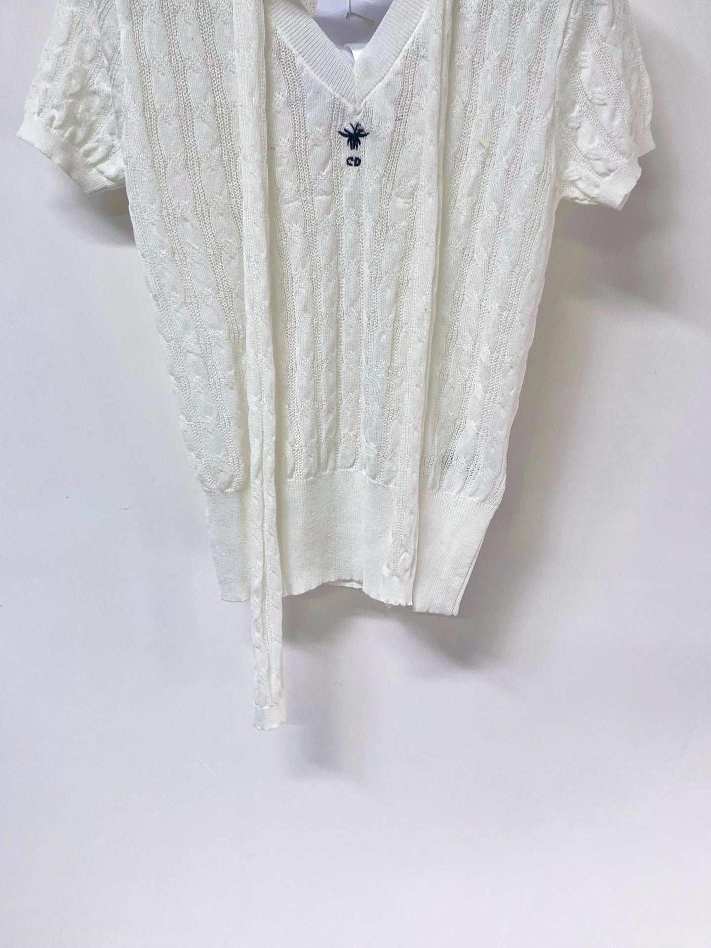 DIOR 26S SHORT-SLEEVED SWEATER 1250