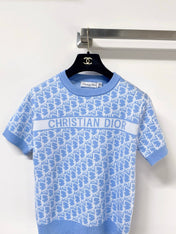 DIOR 26S SHORT-SLEEVED SWEATER 1252