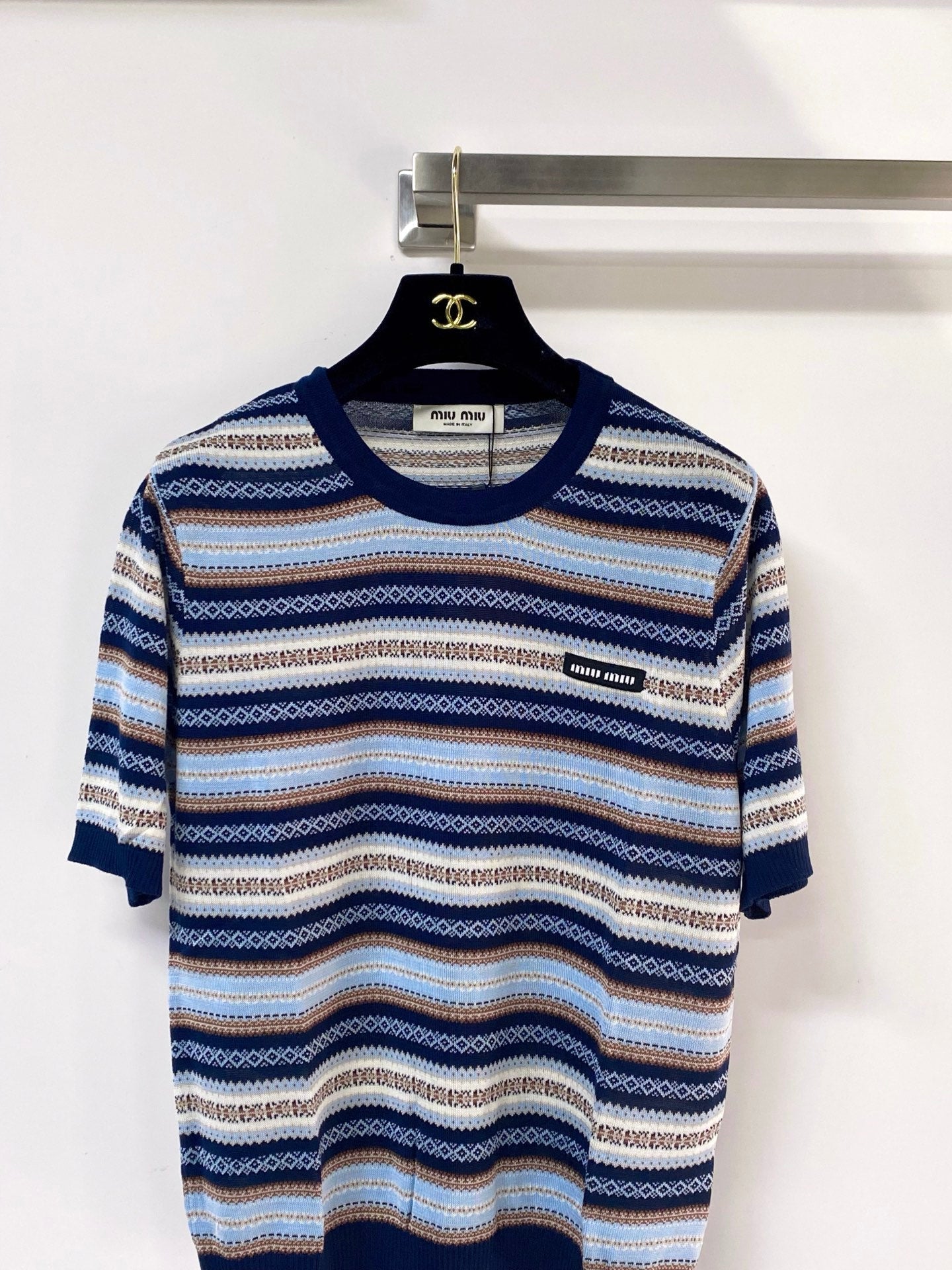 MIUMIU 26S SHORT SLEEVE T-SHIRT 1220