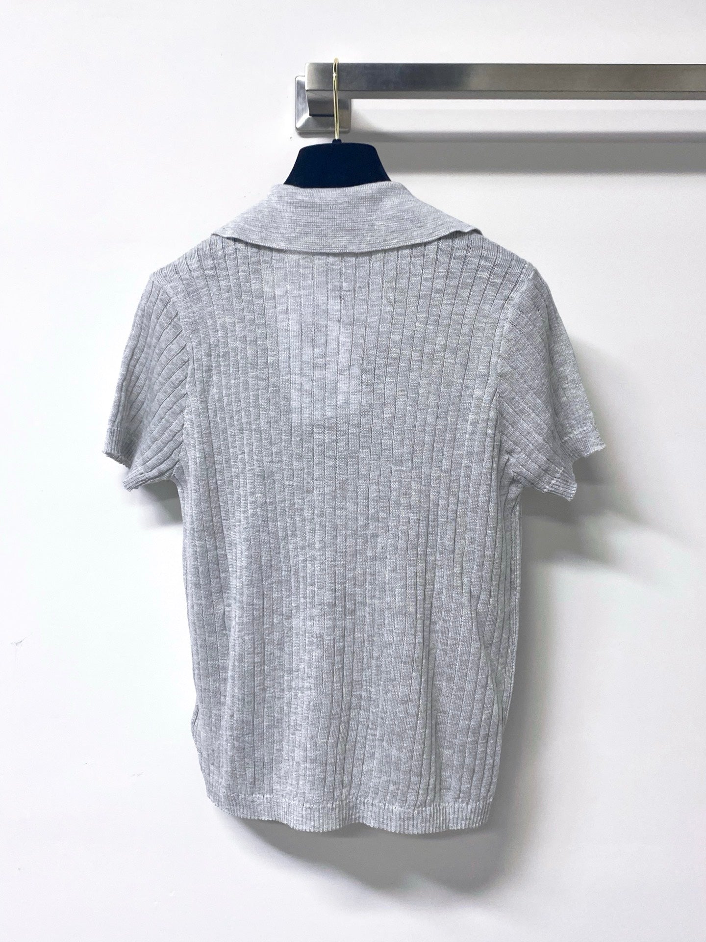 DIOR 26S SHORT-SLEEVED KNIT POLO SHIRT 1239