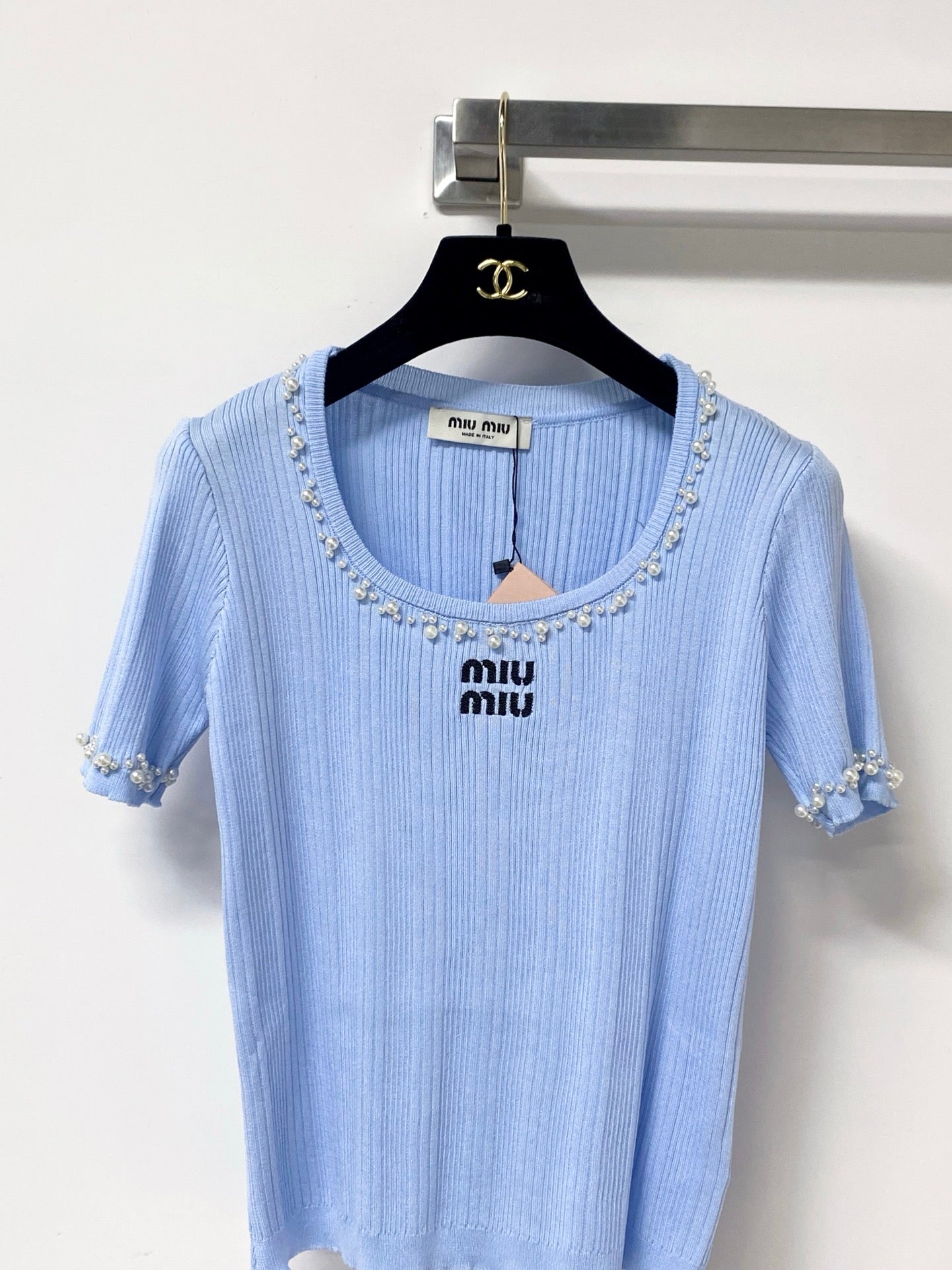 MIUMIU 26S SHORT SLEEVE T-SHIRT 1246