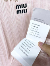 MIUMIU 26S SHORT SLEEVE T-SHIRT 1245