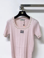 MIUMIU 26S SHORT SLEEVE T-SHIRT 1245