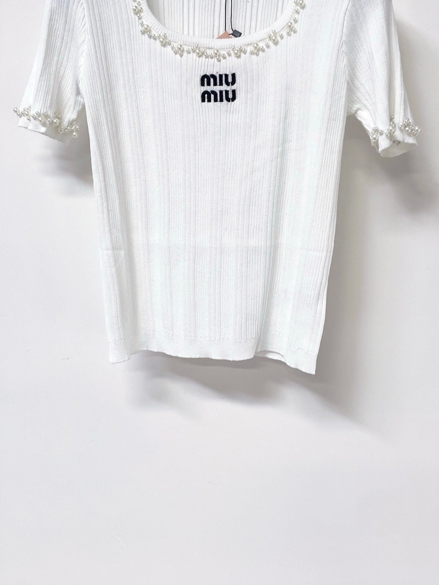 MIUMIU 26S SHORT SLEEVE T-SHIRT 1244