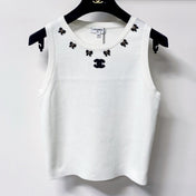 CHANEL 26S KNIT SLEEVELESS TOP STYLE 1254