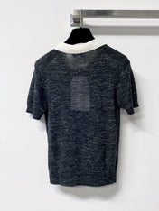 CHANEL 26S KNIT POLO TOP STYLE 1259