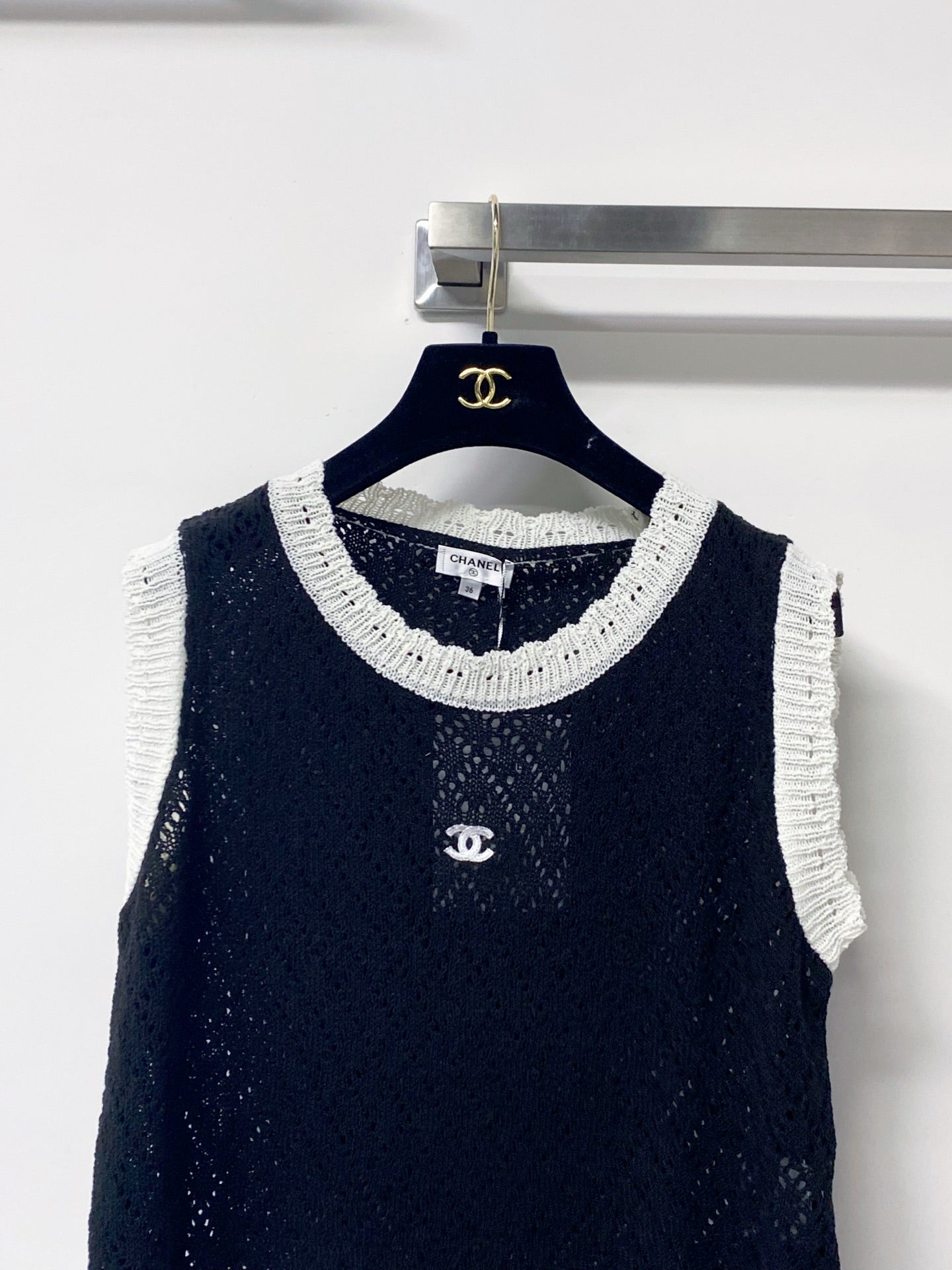CHANEL 26S KNIT TANK TOP STYLE 1238