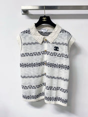 CHANEL 26S LACE-TRIM TANK TOP 1468