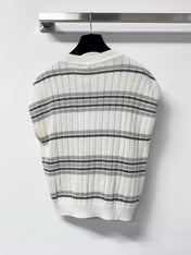 CHANEL 26S SLEEVELESS KNIT TOP 1397