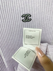 CHANEL 26S SHORT-SLEEVE KNIT TOP 1305