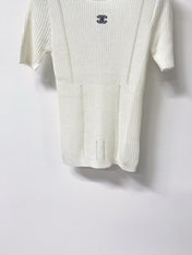 CHANEL 26S SHORT-SLEEVE KNIT TOP 1304