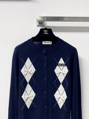 MIUMIU 26S KNIT CARDIGAN 1287