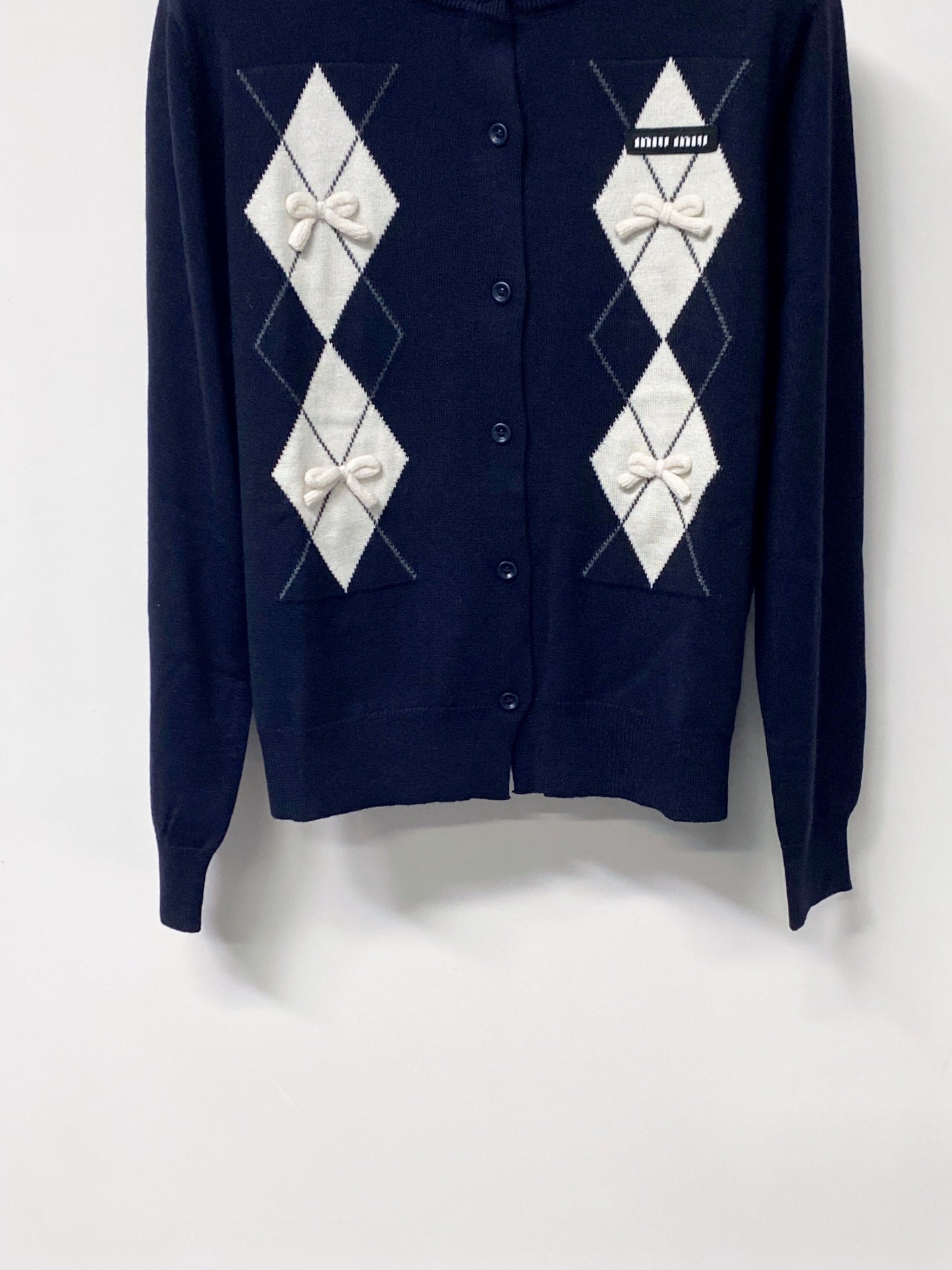 MIUMIU 26S KNIT CARDIGAN 1287