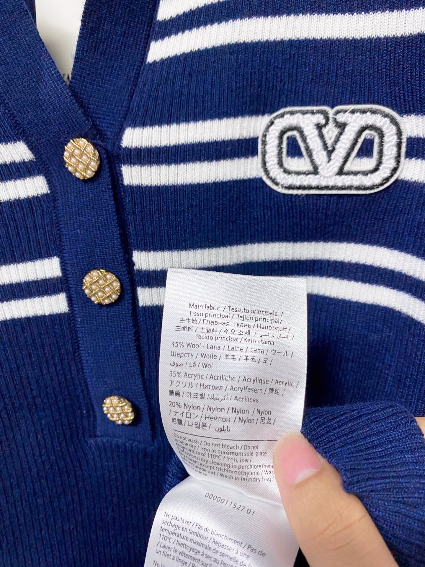 VALENTINO 26S KNITTED POLO SHIRT 322