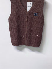 VALENTINO 26S V-NECK BUTTONED KNIT VEST 418