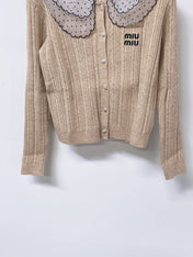 MIUMIU 26S KNIT CARDIGAN 1527
