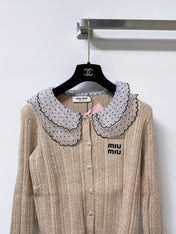 MIUMIU 26S KNIT CARDIGAN 1527