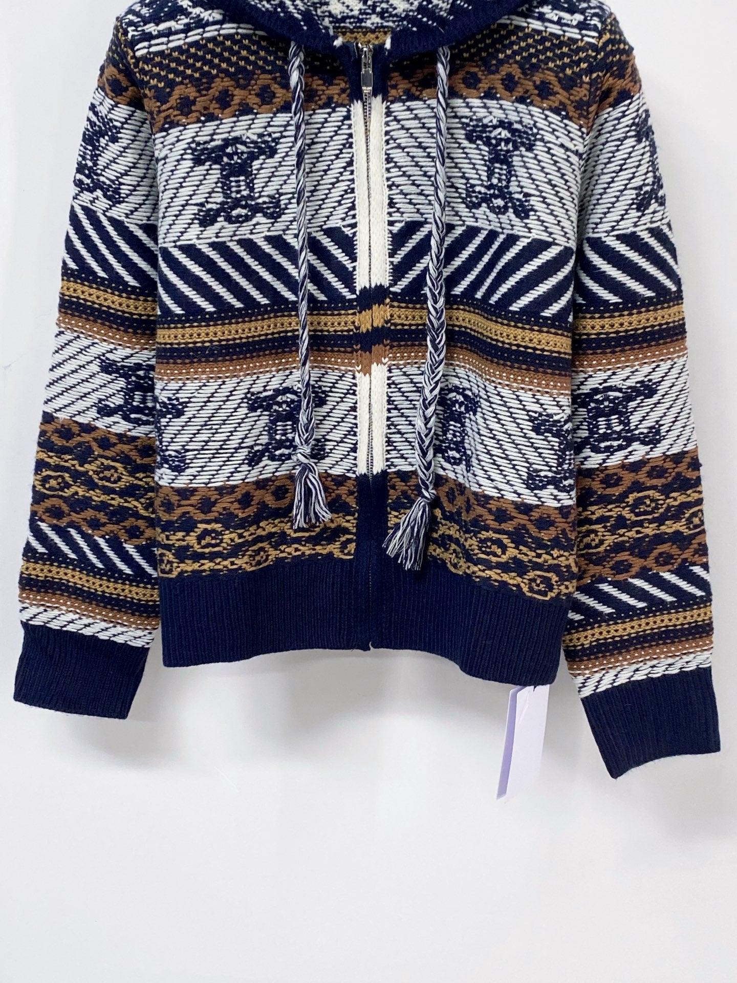 CELINE 26S ZIP-UP KNIT HOODIE 623