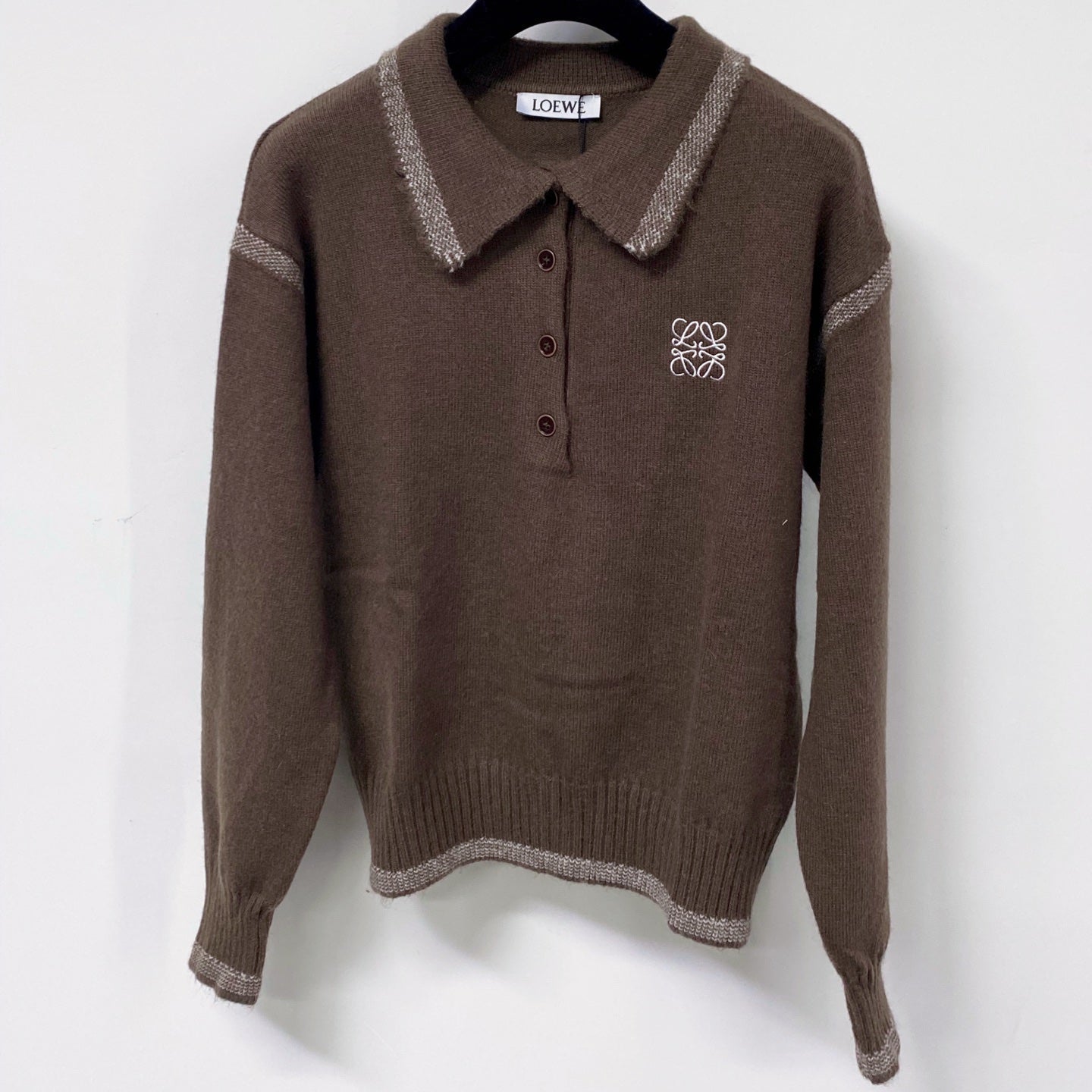 LOEWE 26S COLLAR KNIT SWEATER 627