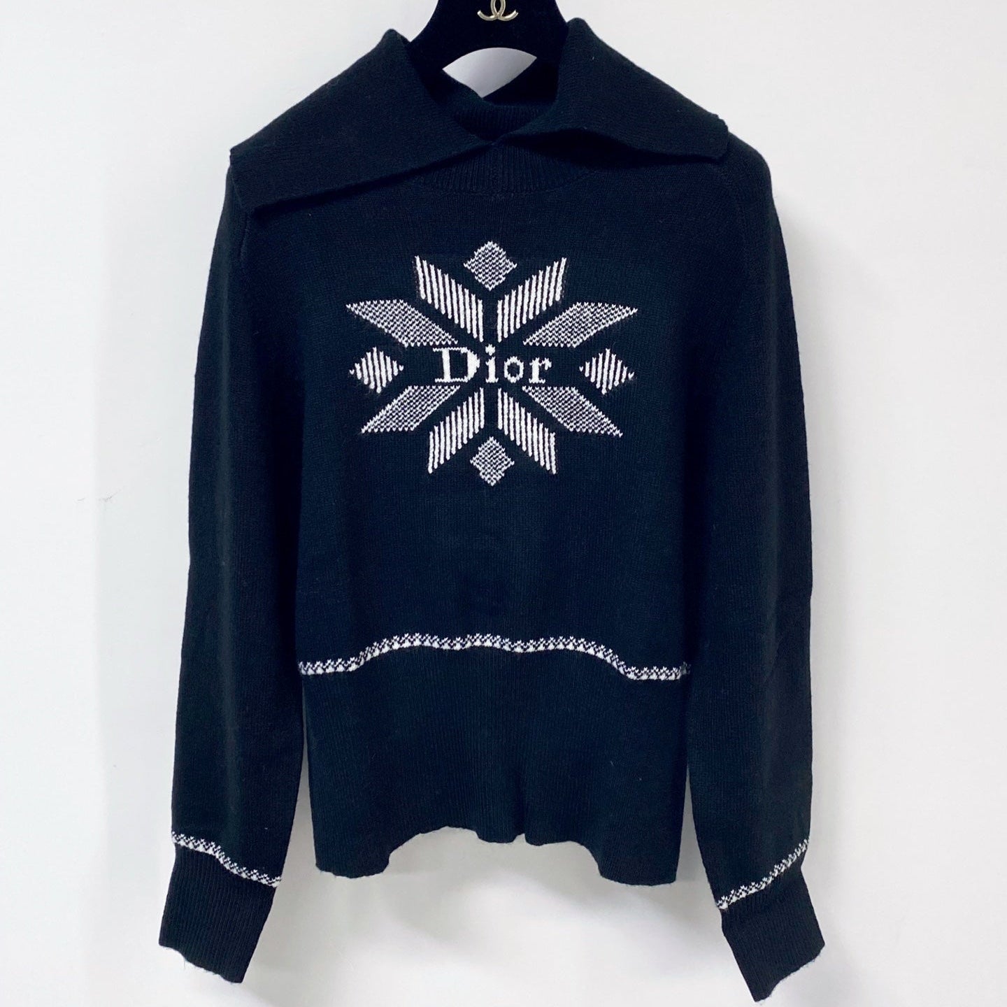 DIOR 26S MOCK-NECK WOOL SWEATER 1456