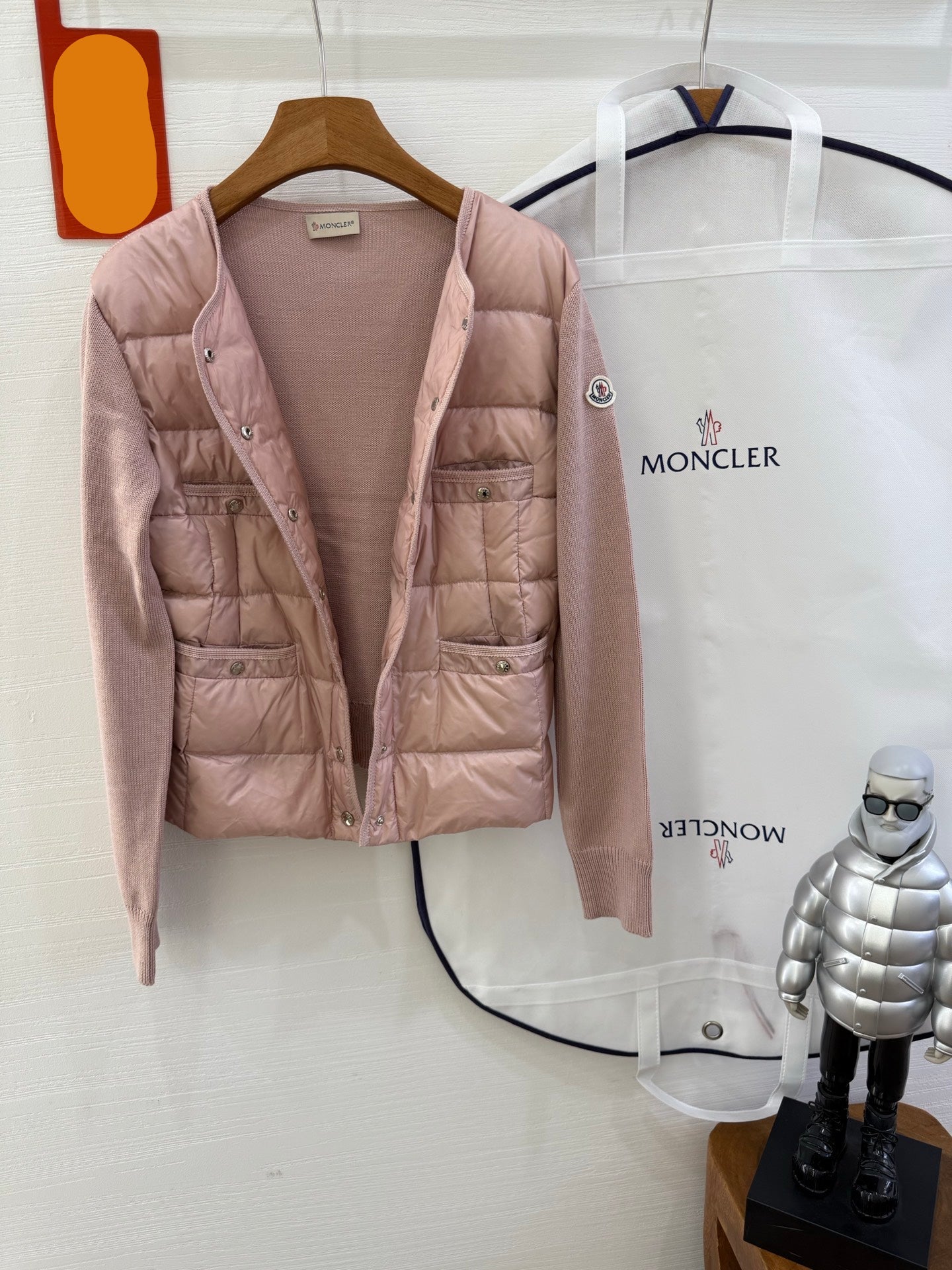 MONCLER 25S JACKET IN PINK 059